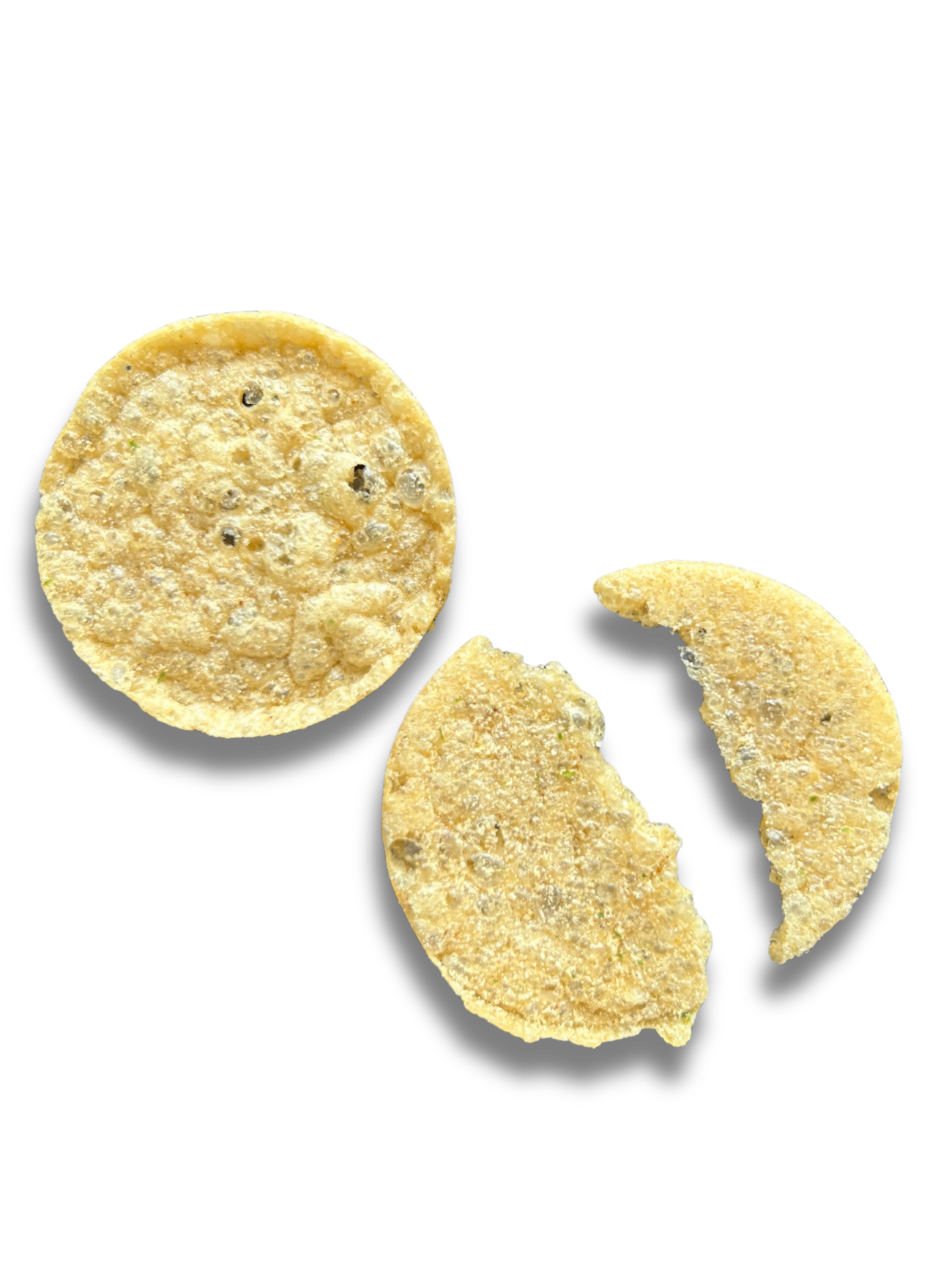 Munchion popped chips close up